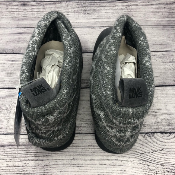 Muk Luks Patti Womens Ankle Boots Sweater Wrap 6 - Picture 8 of 8